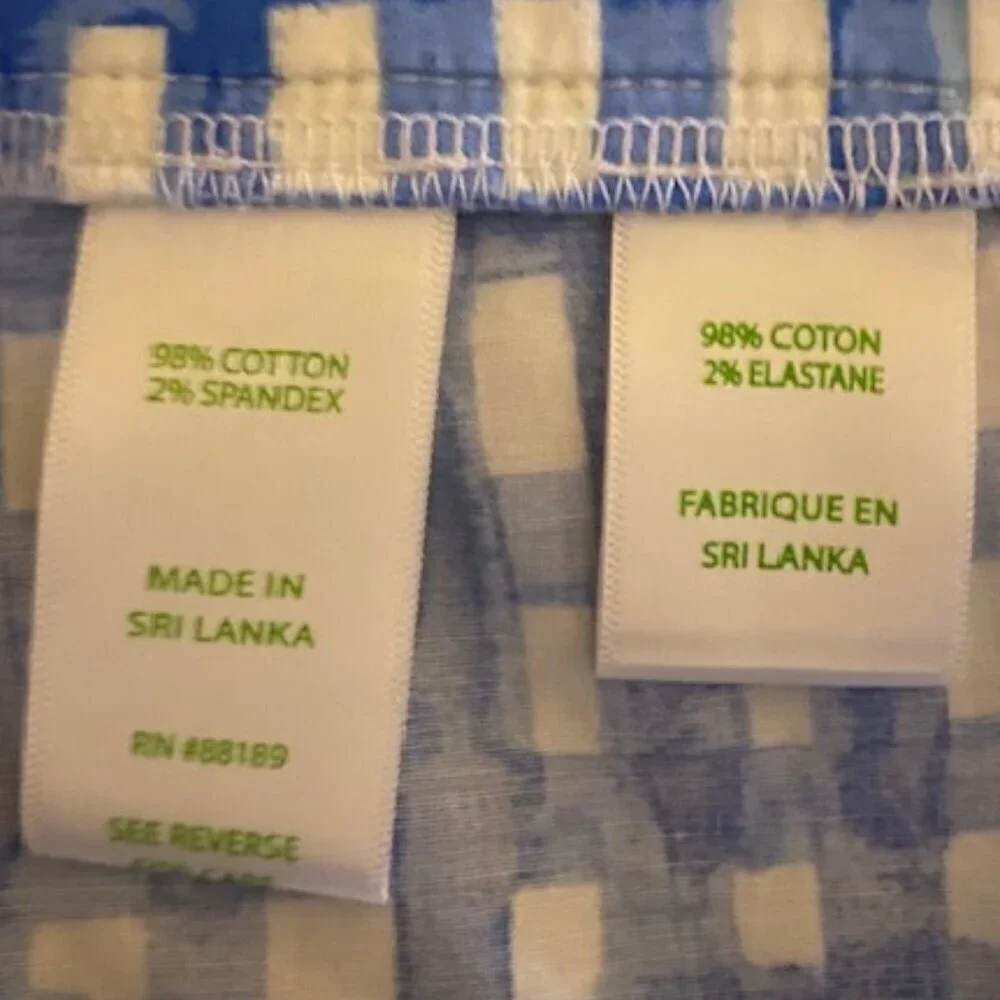 Lilly Pulitzer Ocean View Feelin Beachy Shorts XSmall - Picture 4 of 4